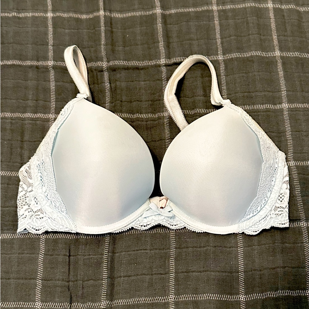 Ice Blue Dream Angels Push-Up Bra from VS